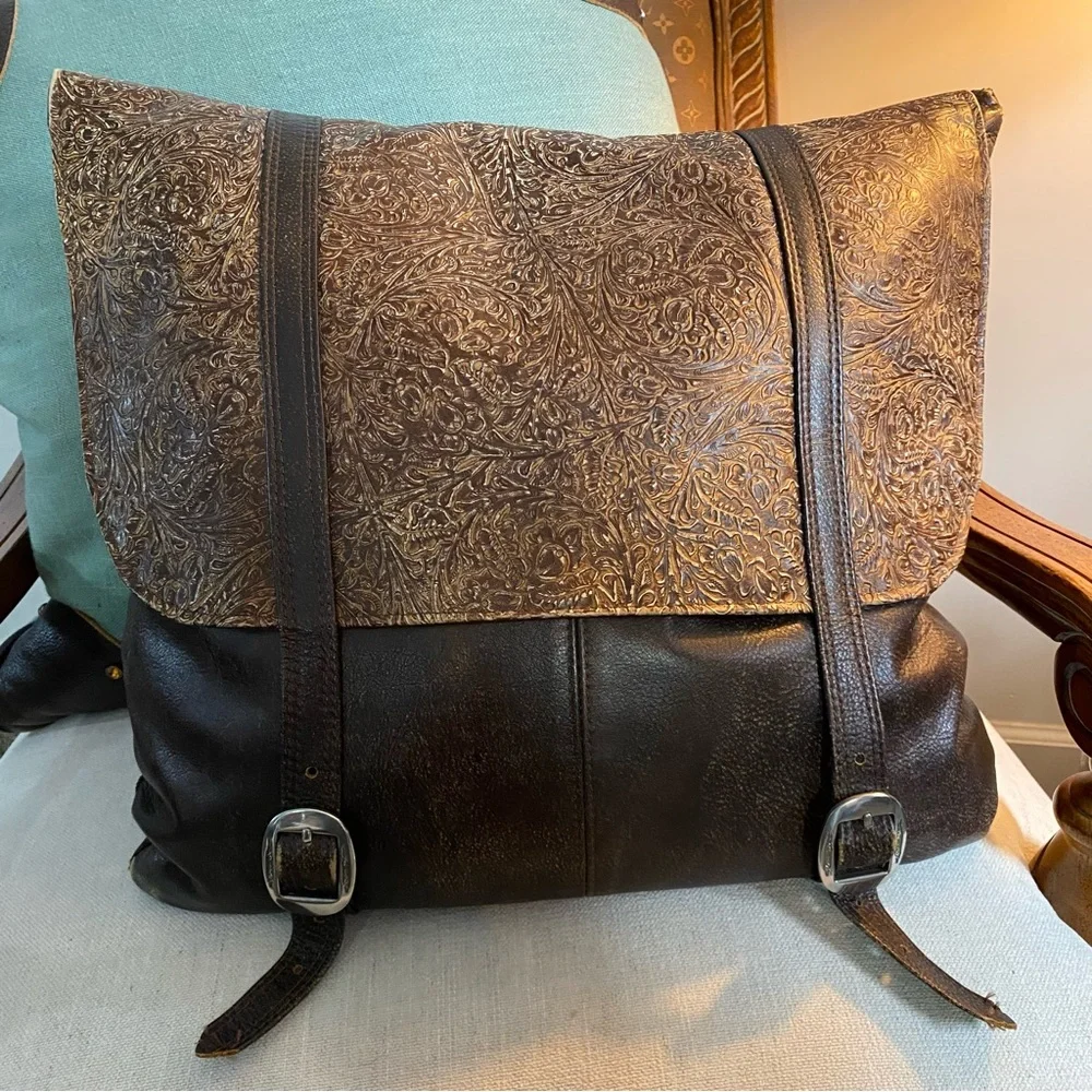 Elegant Leather Accent Pillows